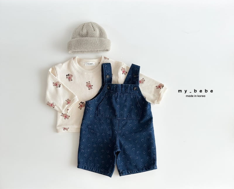 My Bebe - Korean Children Fashion - #stylishchildhood - Waffle Sweatshirt - 11