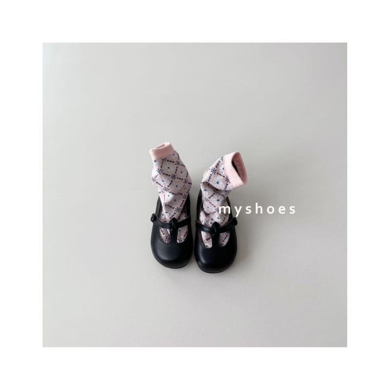 My Socks - Korean Children Fashion - #toddlerclothing - PAStel  Flats - 5
