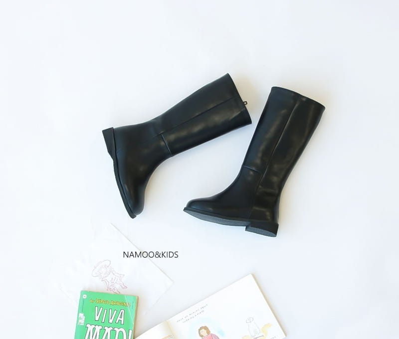 Namoo & Kids - Korean Children Fashion - #childofig - Wave Long Boots - 5
