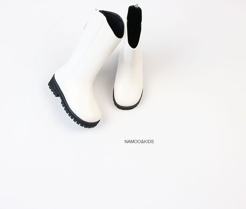 Namoo & Kids - Korean Children Fashion - #todddlerfashion - Lame Round Boots
