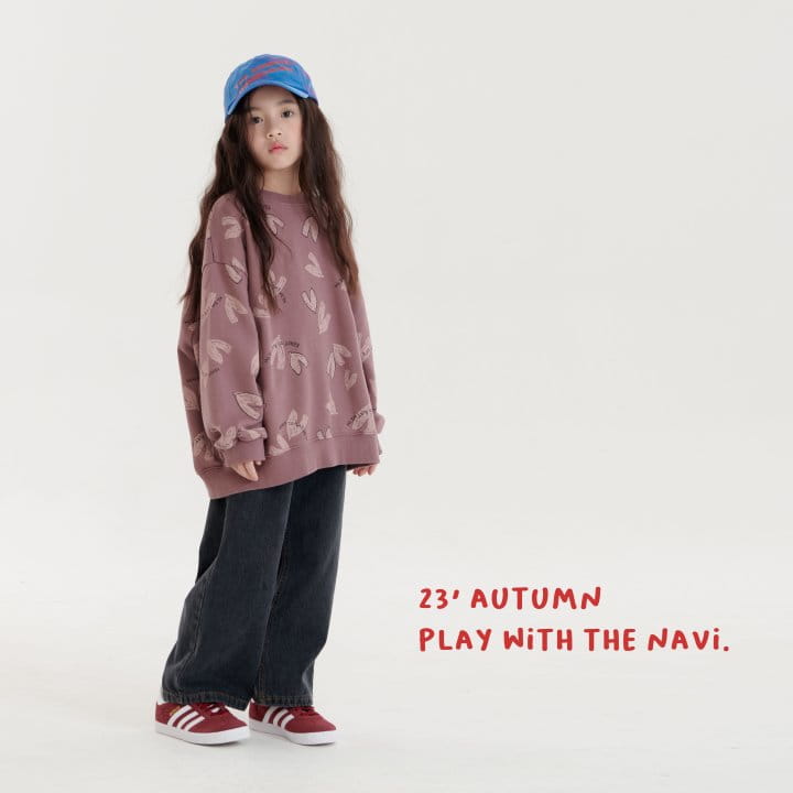 Navi - Korean Children Fashion - #discoveringself - Liff Sweatshirt - 7