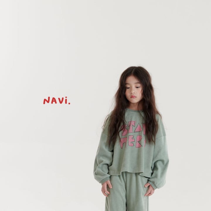 Navi - Korean Children Fashion - #kidsshorts - Stay Sweatshirt - 4