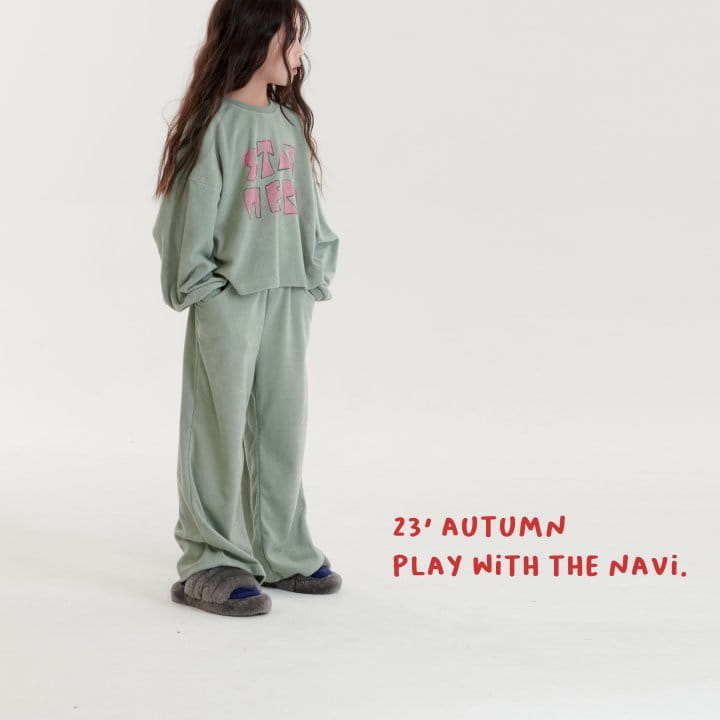 Navi - Korean Children Fashion - #kidzfashiontrend - Stay Sweatshirt - 5