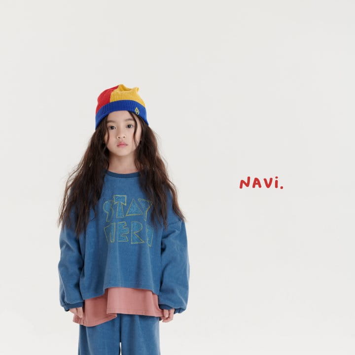 Navi - Korean Children Fashion - #magicofchildhood - Stay Sweatshirt - 8