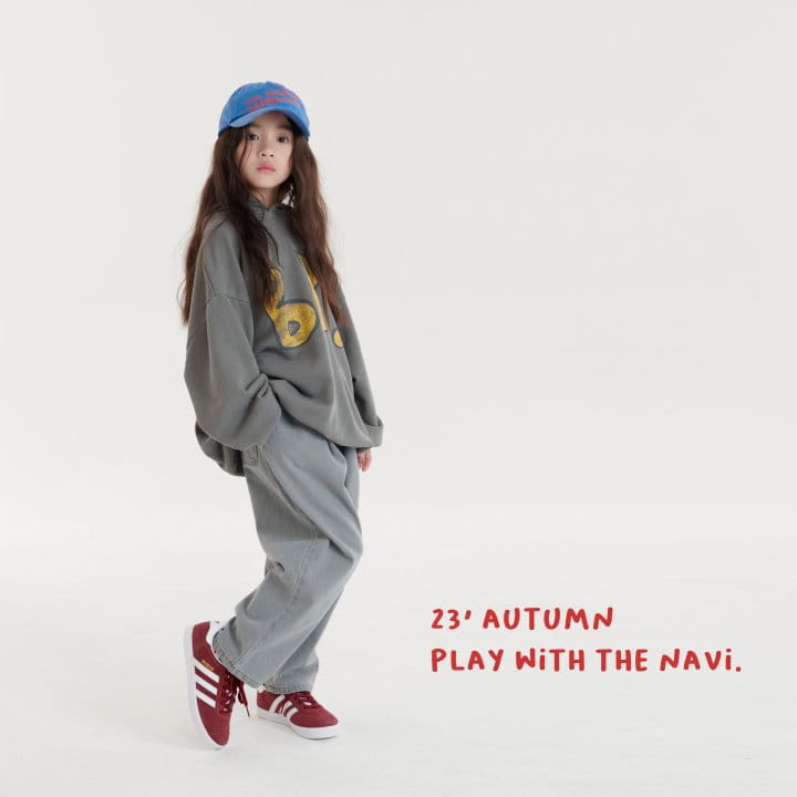 Navi - Korean Children Fashion - #littlefashionista - Rise Jeans - 4