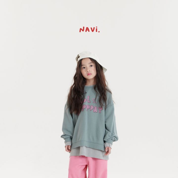 Navi - Korean Children Fashion - #prettylittlegirls - Real Sweatshirt - 7