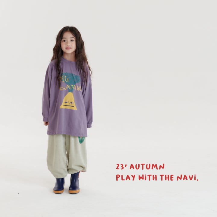 Navi - Korean Children Fashion - #stylishchildhood - Mountain Long Tee - 8