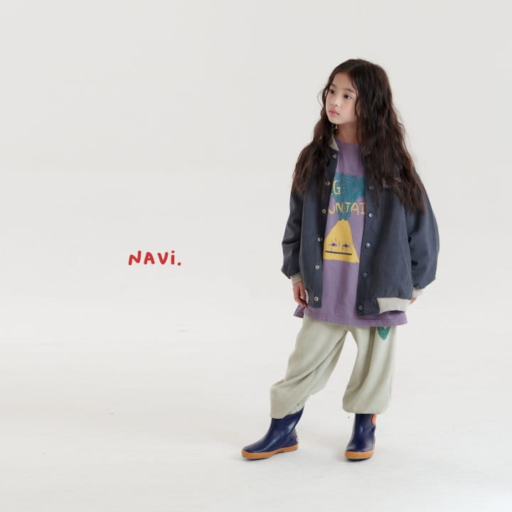 Navi - Korean Children Fashion - #todddlerfashion - Mountain Long Tee - 6