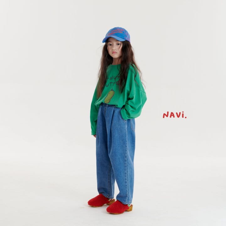 Navi - Korean Children Fashion - #todddlerfashion - Rise Jeans - 7