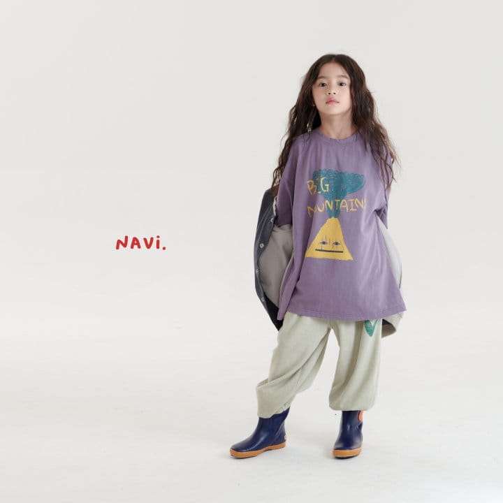 Navi - Korean Children Fashion - #toddlerclothing - Mountain Long Tee - 7