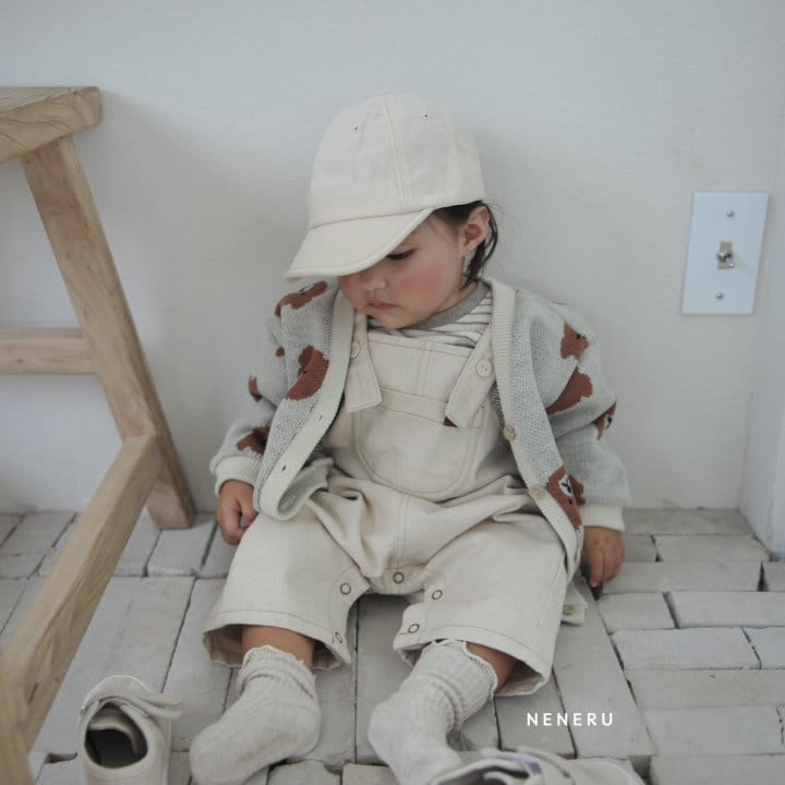 Neneru - Korean Baby Fashion - #babyboutique - Baby Bear Cardigan Bebe - 6