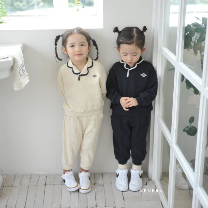 Neneru - Korean Baby Fashion - #babyclothing - Binz Top Bottom Set Bebe - 2