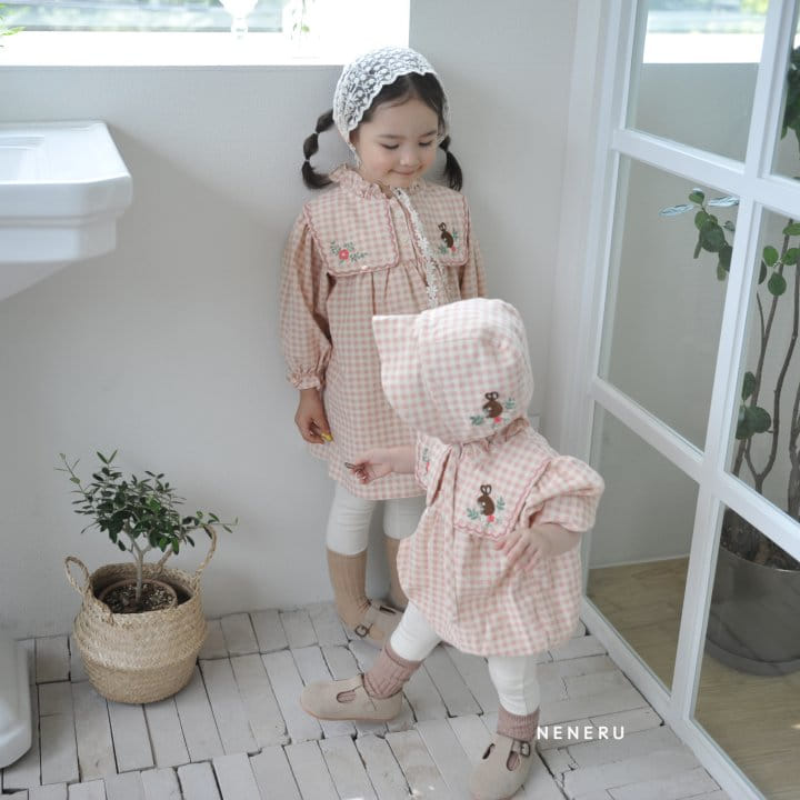 Neneru - Korean Baby Fashion - #babyclothing - Lilly Rabbit Bonnet