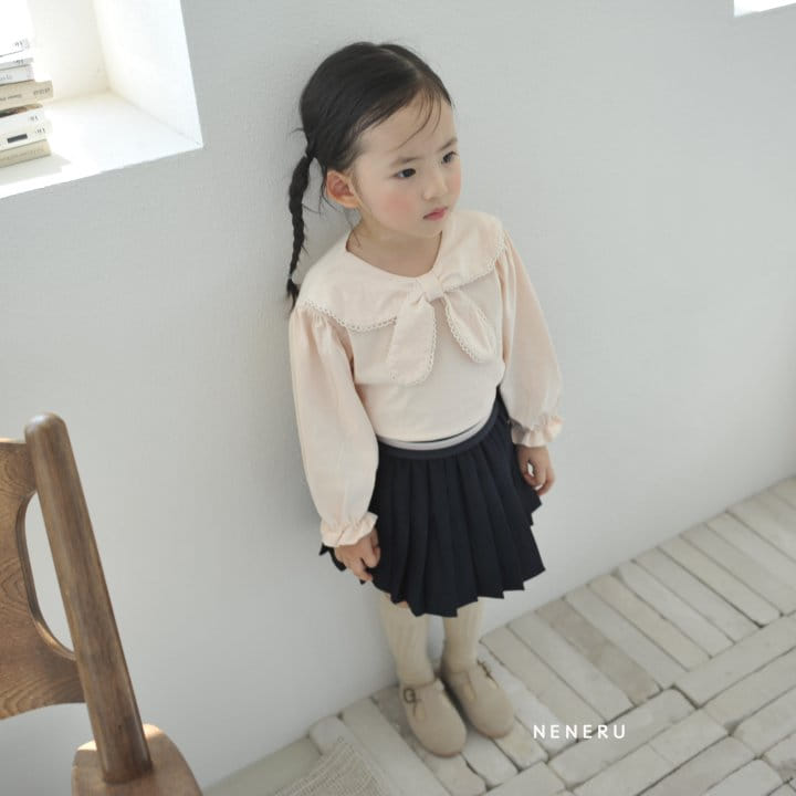 Neneru - Korean Baby Fashion - #babyfashion - Aurora Ribbon Tee Bebe - 6