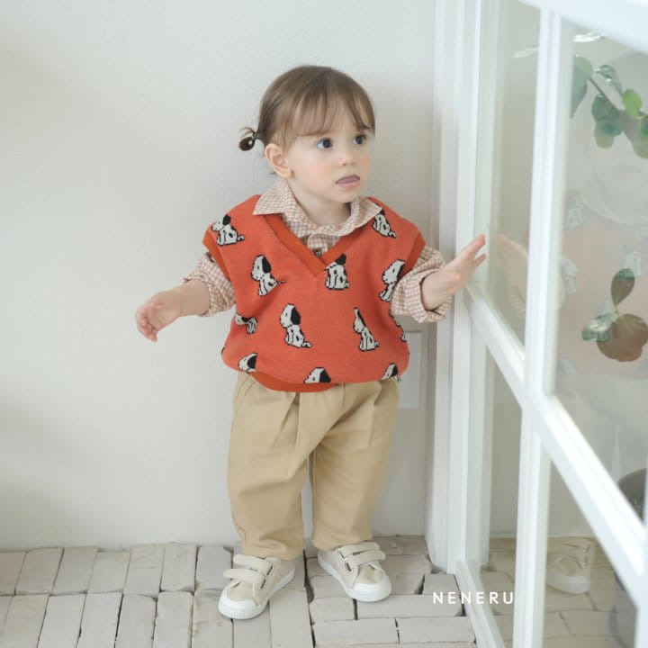Neneru - Korean Baby Fashion - #babyfever - Dalmasian Knit Vest Bebe - 9