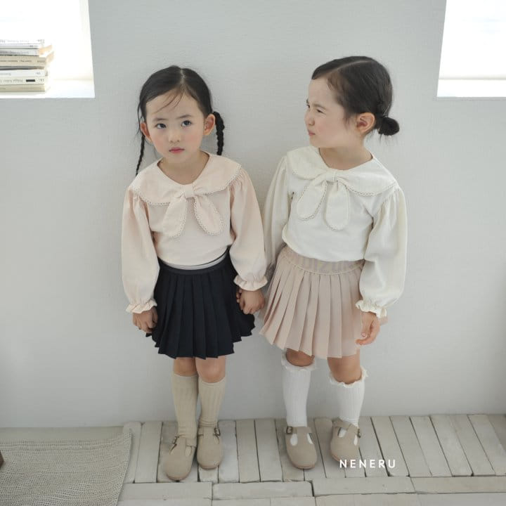 Neneru - Korean Baby Fashion - #babyfever - Aurora Ribbon Tee Bebe - 7