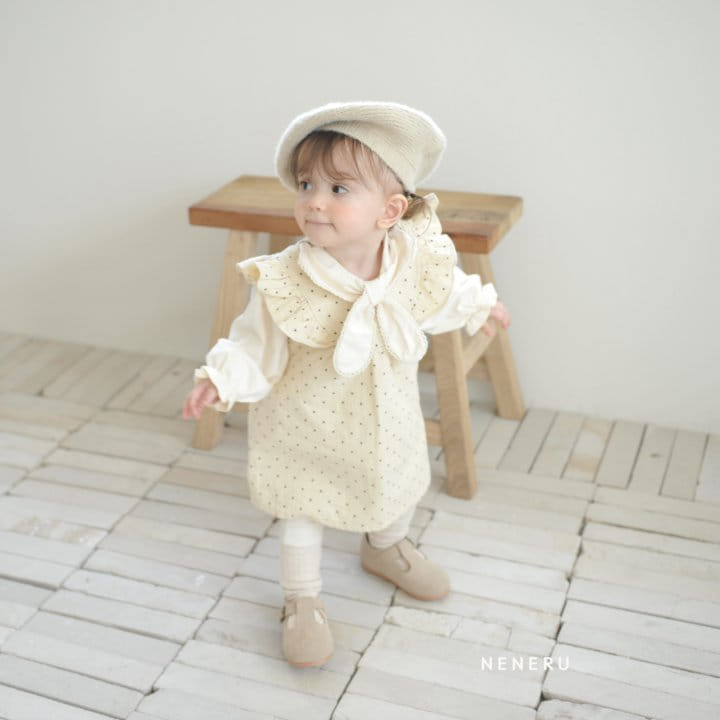 Neneru - Korean Baby Fashion - #babygirlfashion - Aurora Ribbon Tee Bebe - 8