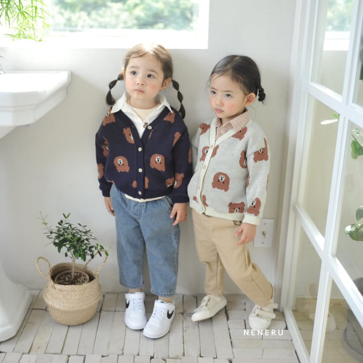 Neneru - Korean Baby Fashion - #babylifestyle - Baby Bear Cardigan Bebe - 12