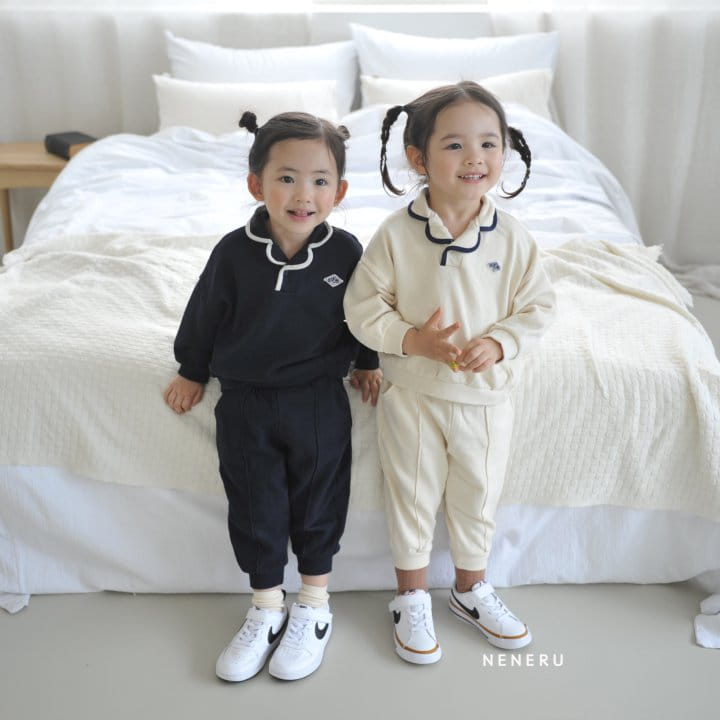 Neneru - Korean Baby Fashion - #babylifestyle - Binz Top Bottom Set Bebe - 6
