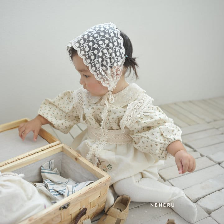 Neneru - Korean Baby Fashion - #babylifestyle - Bebe Rose Marry Bodysuit - 3
