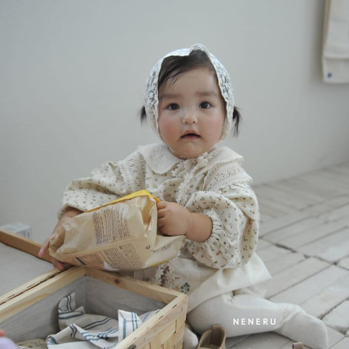 Neneru - Korean Baby Fashion - #babyootd - Bebe Rose Marry Bodysuit - 5