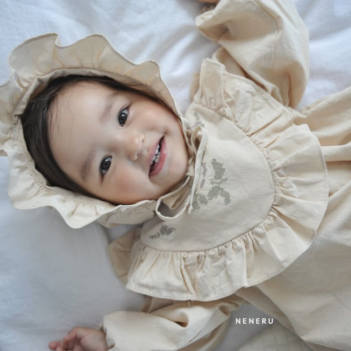Neneru - Korean Baby Fashion - #babyoutfit - Bebe Olivia Bloomer Set - 9