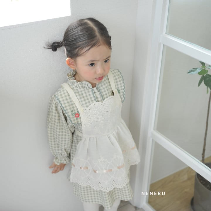 Neneru - Korean Baby Fashion - #babyoutfit - Rosemary Apron - 2