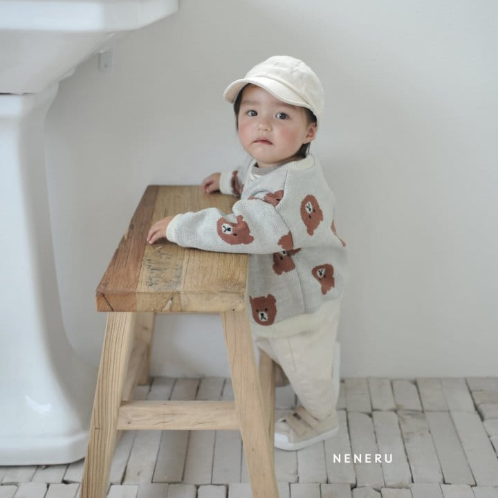 Neneru - Korean Baby Fashion - #babywear - Baby Bear Cardigan Bebe - 2