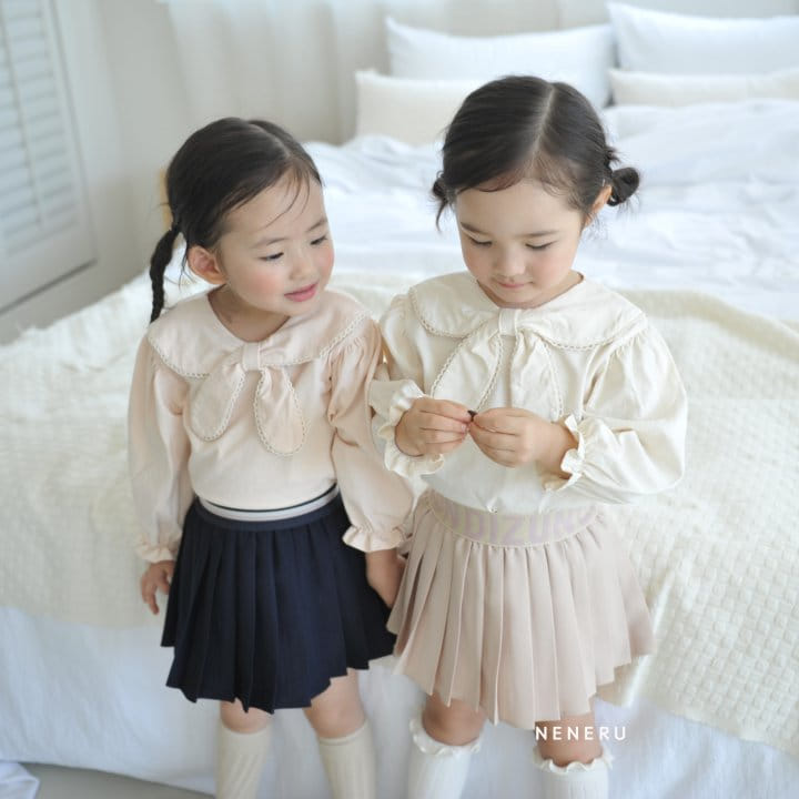 Neneru - Korean Baby Fashion - #smilingbaby - Aurora Ribbon Tee Bebe - 2