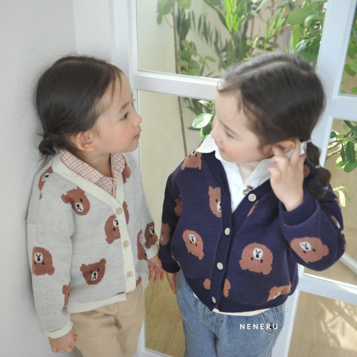 Neneru - Korean Children Fashion - #childofig - Baby Bear Cardigan Kids - 11