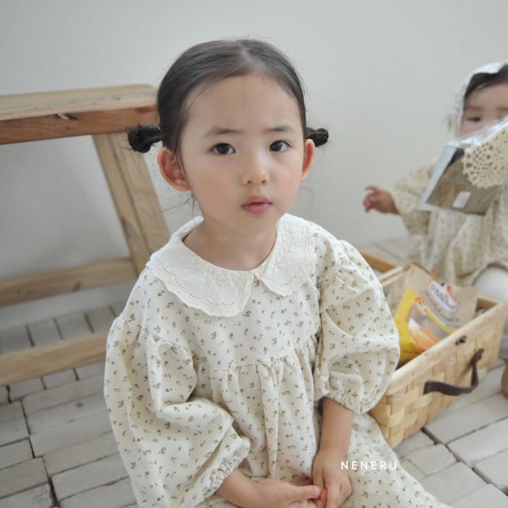Neneru - Korean Children Fashion - #childofig - Rose Mary One-piece - 10
