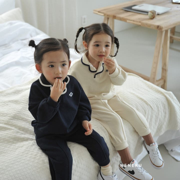 Neneru - Korean Children Fashion - #childrensboutique - Binz Top Bottom Set Kids - 7