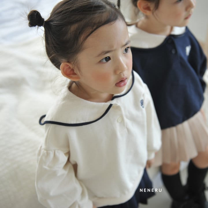 Neneru - Korean Children Fashion - #childrensboutique - Marie Sailor Tee - 6