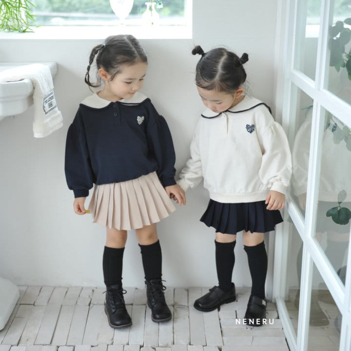 Neneru - Korean Children Fashion - #kidsshorts - Marie Sailor Tee - 10