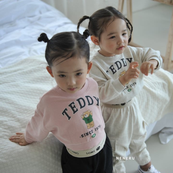 Neneru - Korean Children Fashion - #kidsstore - Crop Bear Sweatshirt - 10