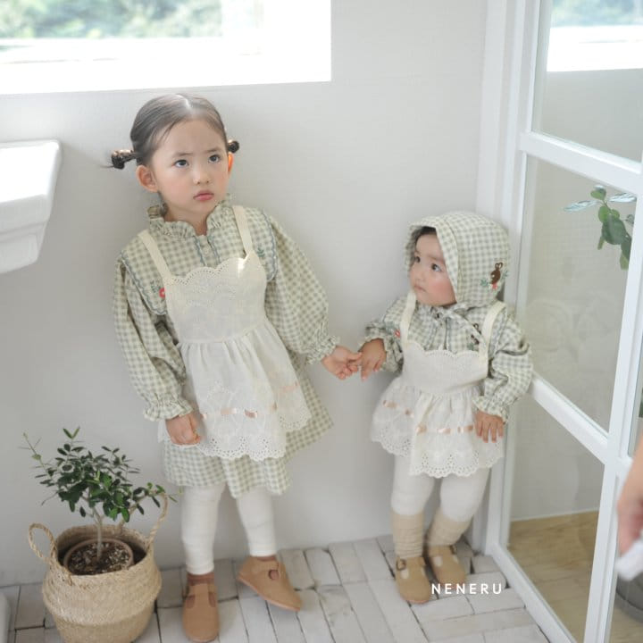 Neneru - Korean Children Fashion - #kidsstore - Lilly Rabbit One-piece - 2