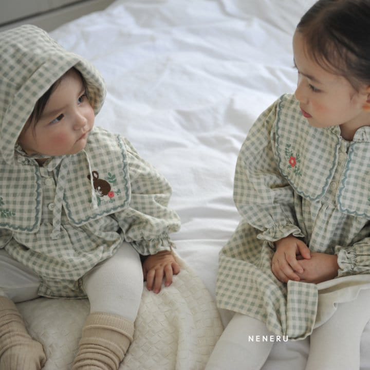 Neneru - Korean Children Fashion - #littlefashionista - Lilly Rabbit One-piece - 5