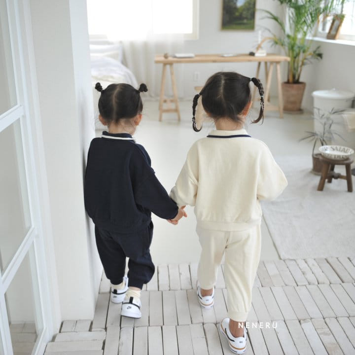 Neneru - Korean Children Fashion - #minifashionista - Binz Top Bottom Set Kids - 3