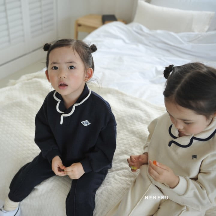 Neneru - Korean Children Fashion - #minifashionista - Binz Top Bottom Set Kids - 4