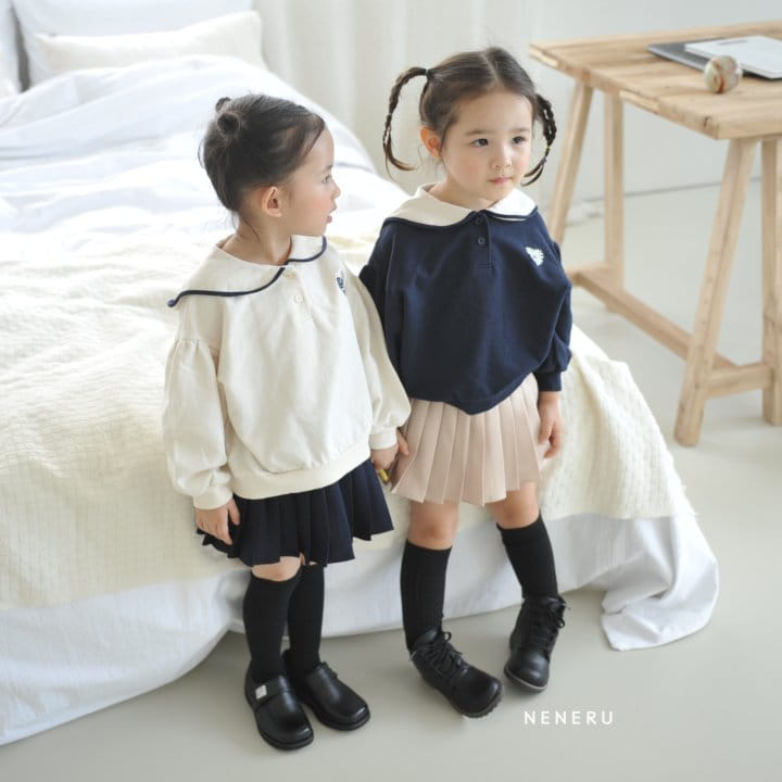 Neneru - Korean Children Fashion - #prettylittlegirls - Marie Sailor Tee - 3