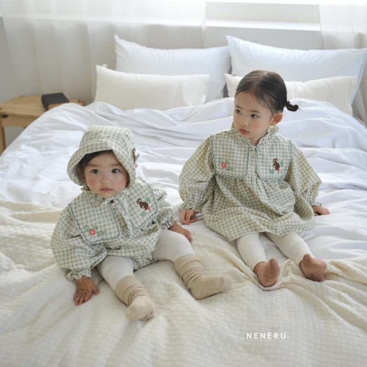 Neneru - Korean Children Fashion - #prettylittlegirls - Lilly Rabbit One-piece - 8