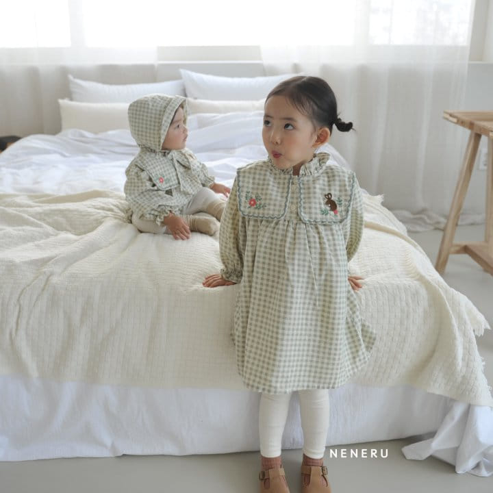 Neneru - Korean Children Fashion - #todddlerfashion - Lilly Rabbit One-piece - 9