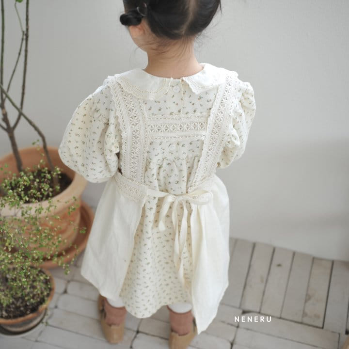 Neneru - Korean Children Fashion - #todddlerfashion - Rose Mary One-piece - 7