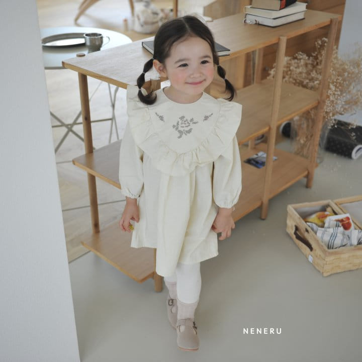 Neneru - Korean Children Fashion - #toddlerclothing - Olive One-piece - 9