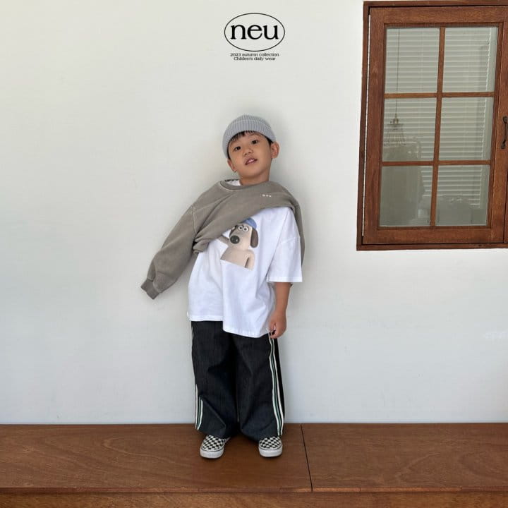 Neu - Korean Children Fashion - #Kfashion4kids - Noi Pigment Sweatshirt - 9