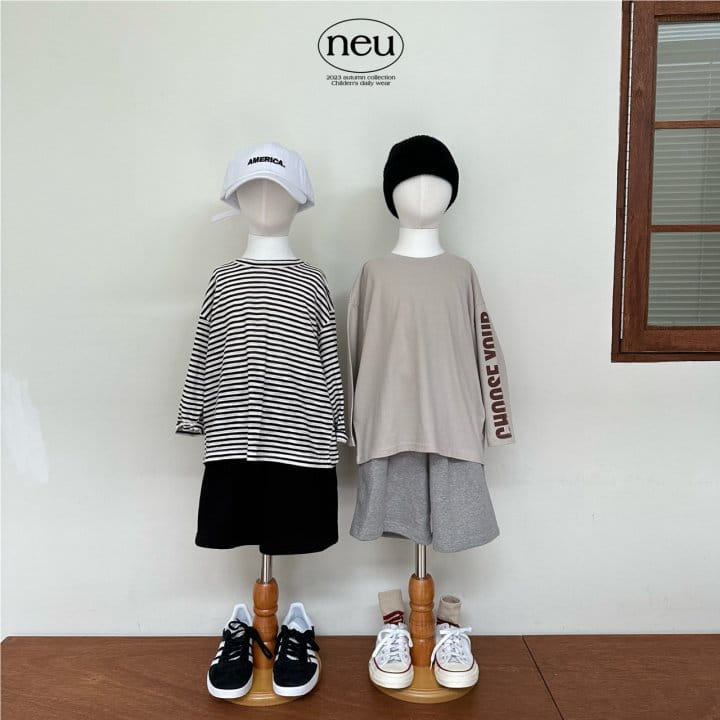 Neu - Korean Children Fashion - #childofig - Stripes Wapen Tee - 4