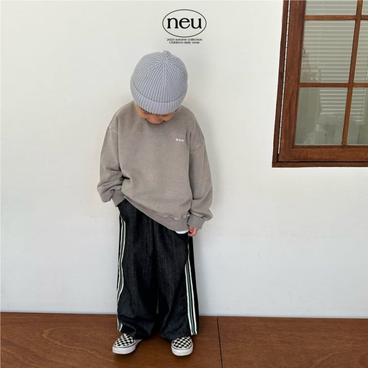 Neu - Korean Children Fashion - #kidsstore - Noi Pigment Sweatshirt - 7