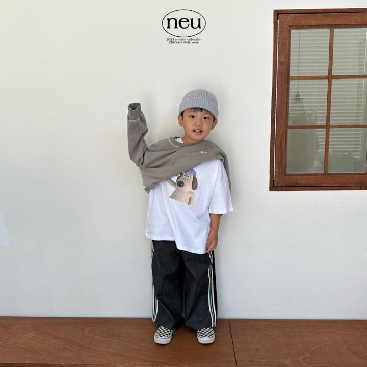 Neu - Korean Children Fashion - #littlefashionista - Noi Pigment Sweatshirt - 10