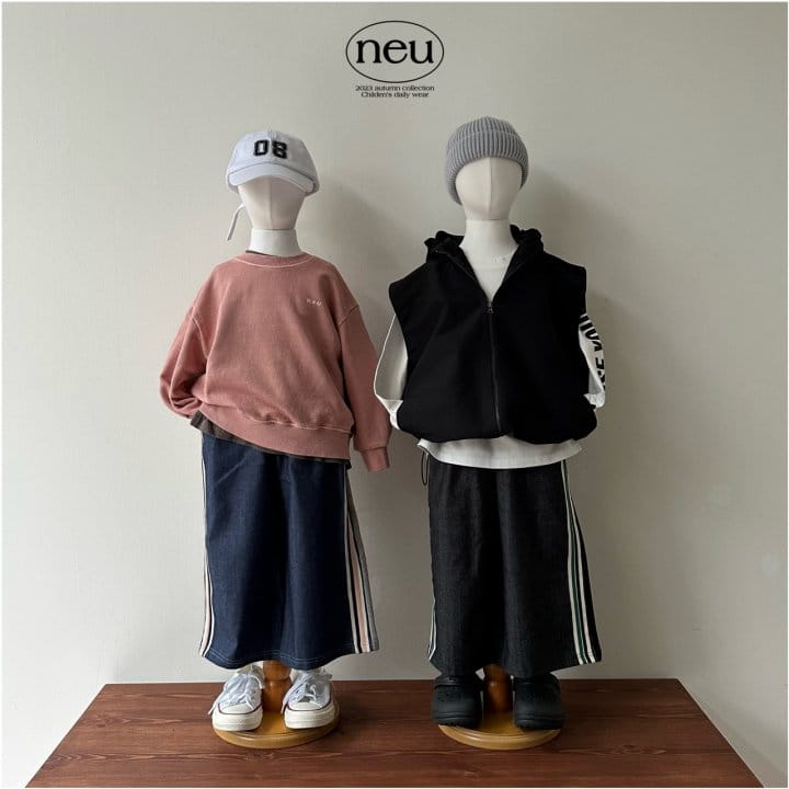 Neu - Korean Children Fashion - #minifashionista - Noi Pigment Sweatshirt - 12
