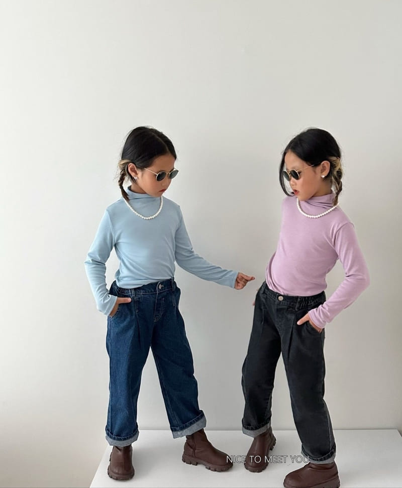 Nice To Meet You - Korean Children Fashion - #childofig - Cozy Tee - 6